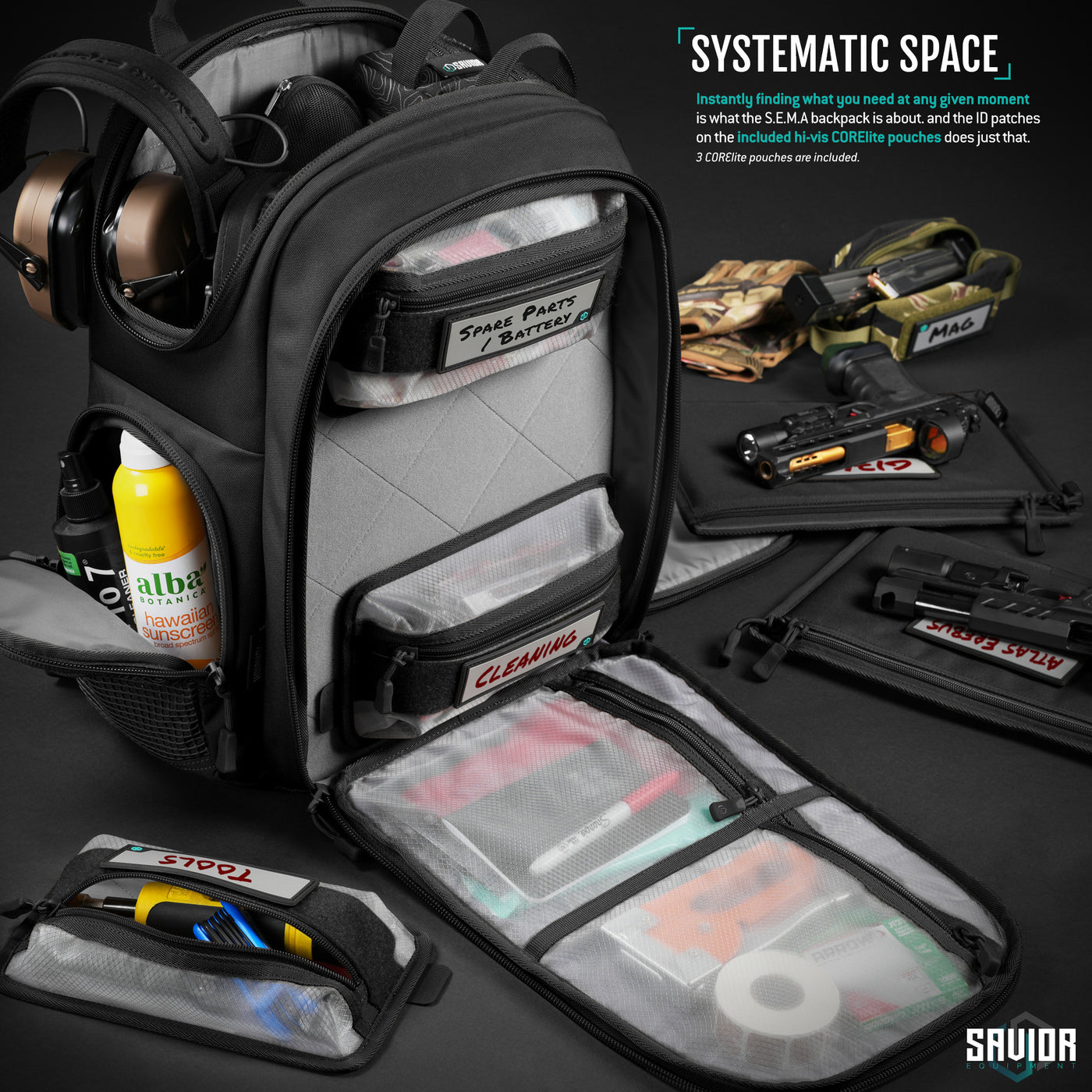 Compact S.E.M.A - Pistol Backpack – Savior Equipment