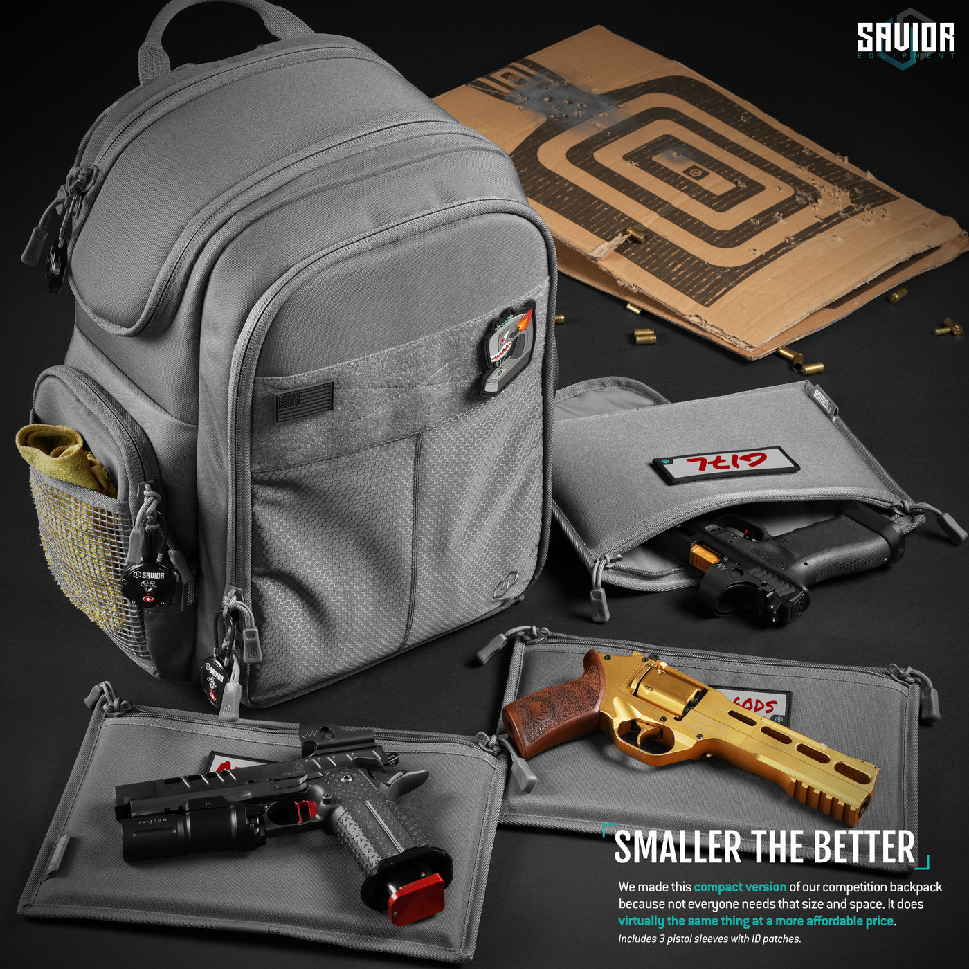 Compact S.E.M.A - Pistol Backpack – Savior Equipment