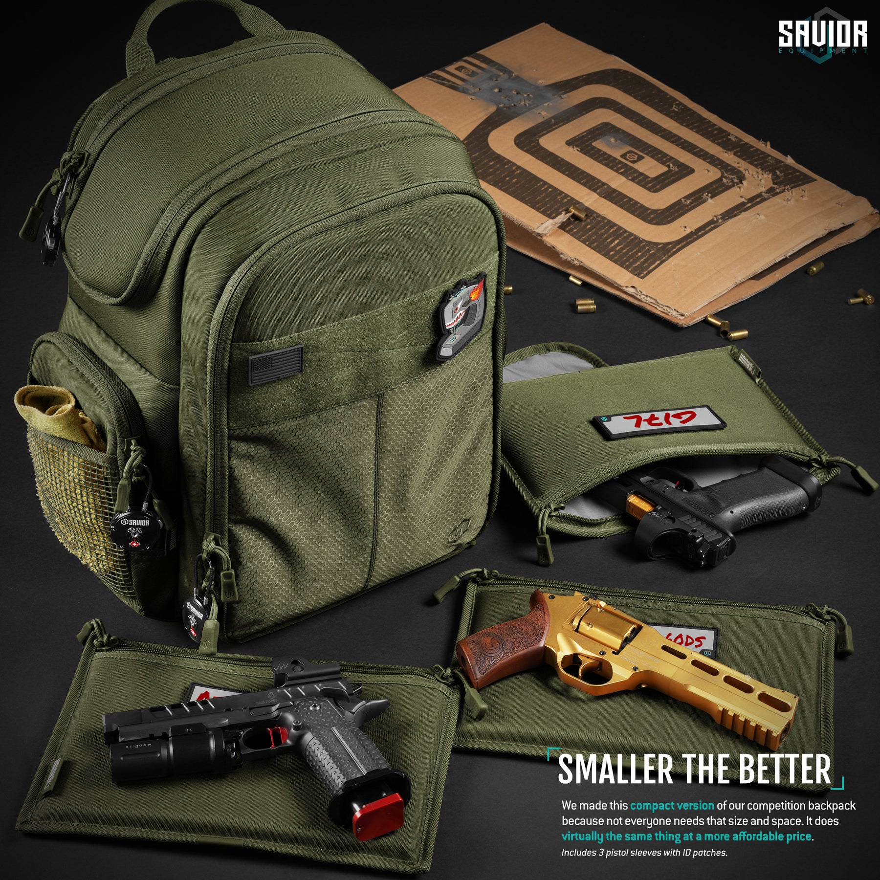 Compact S.E.M.A - Pistol Backpack – Savior Equipment