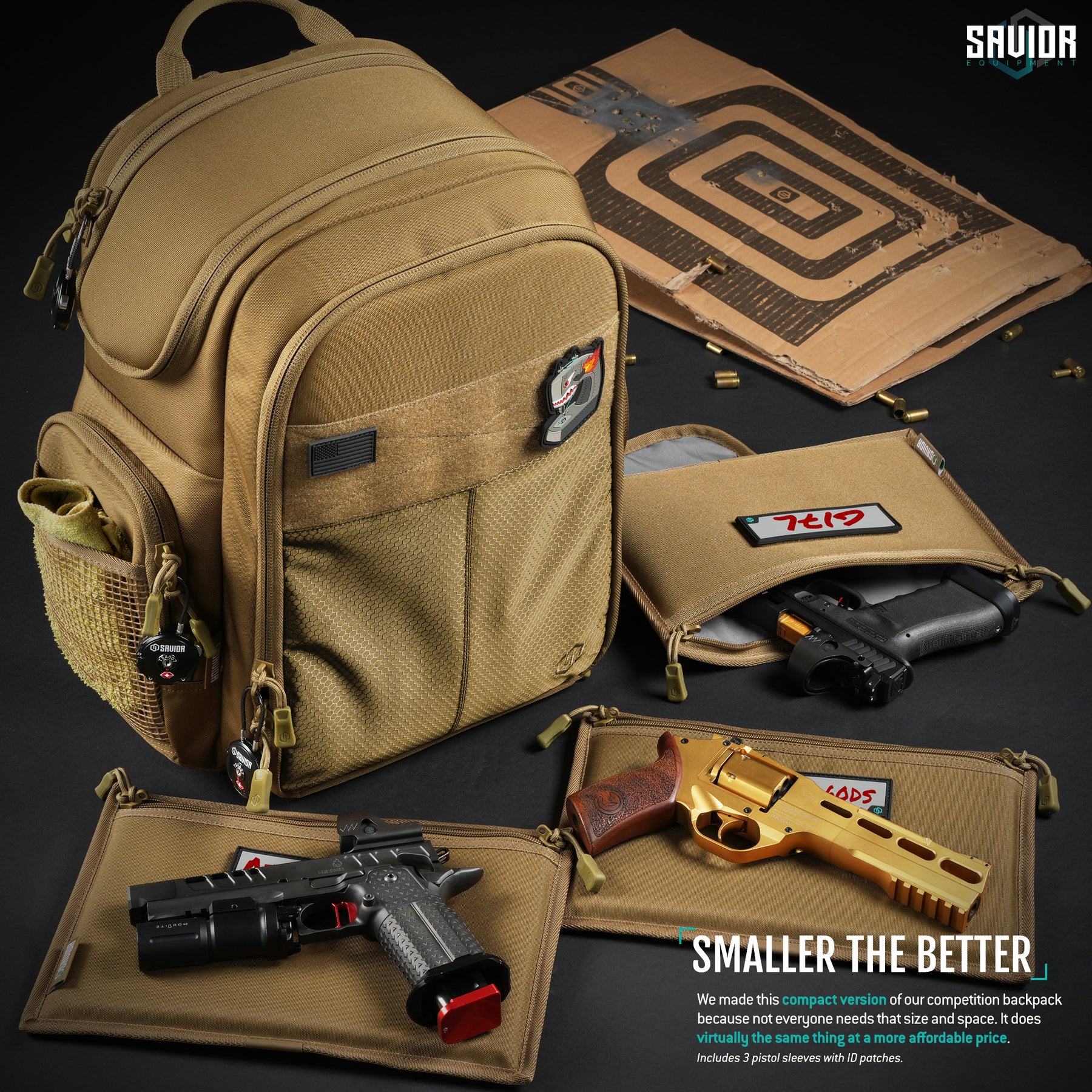 Compact S.E.M.A - Pistol Backpack – Savior Equipment