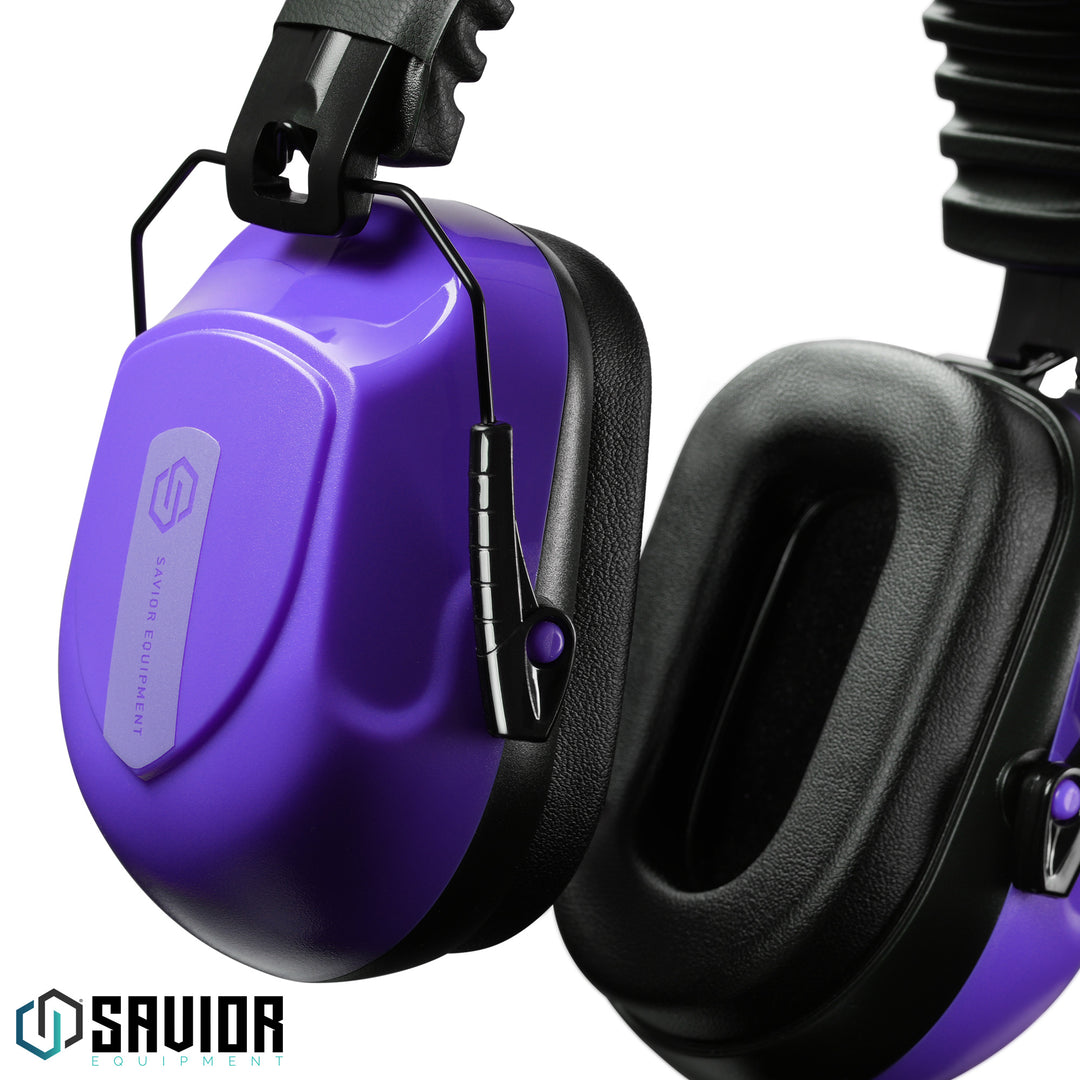 Artemis Safety Combo Kit - Passive Ear Muffs, Frameless Safety Glasses, &amp; Ear Plugs