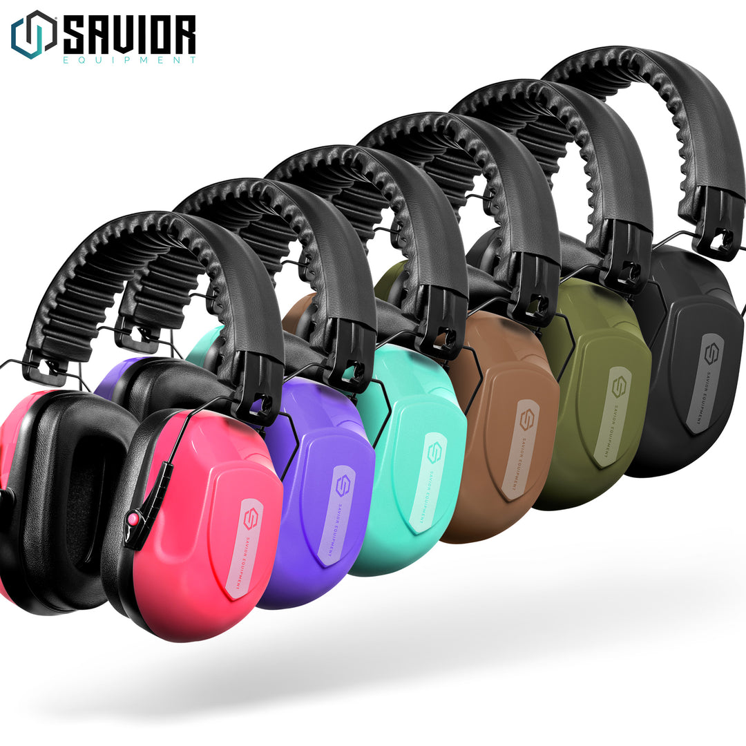 Artemis Safety Combo Kit - Passive Ear Muffs, Frameless Safety Glasses, &amp; Ear Plugs