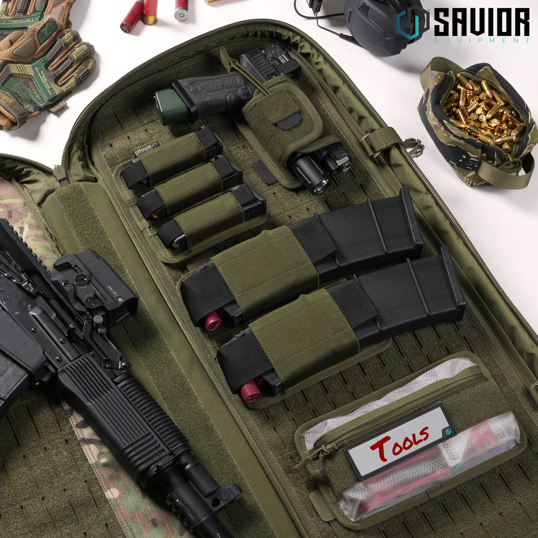 AR-10/.308 Mag Holder w/ Hook Backing - 1/2 Slot