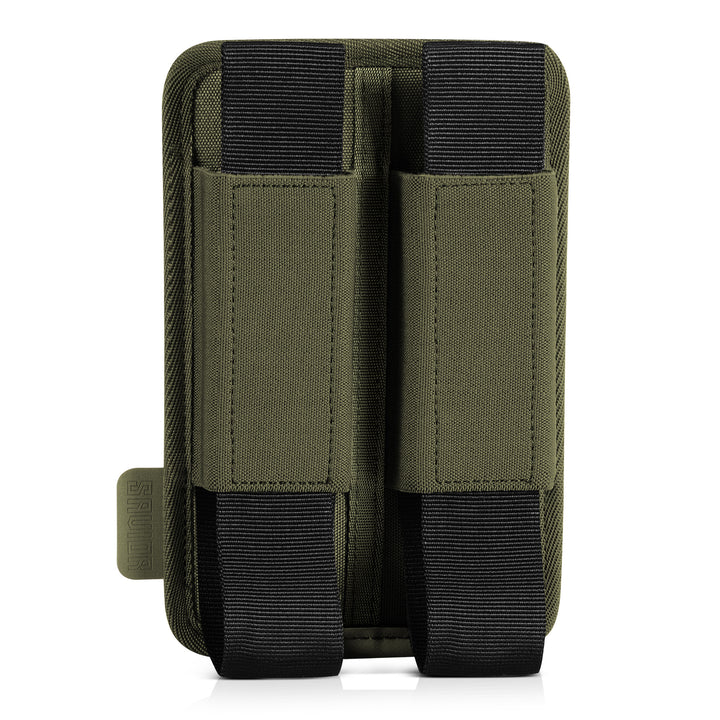 Extended Pistol Mag Holder w/ Hook Backing - 2 Slot
