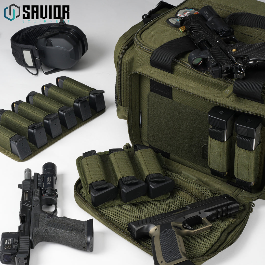 Pistol Mag Holder w/ Hook Backing - 2/3/6 Slot