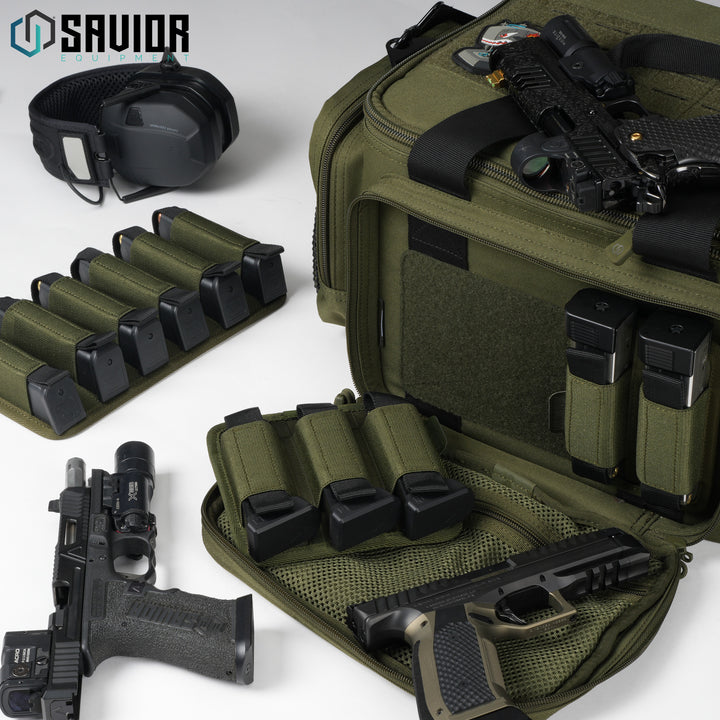 Pistol Mag Holder w/ Hook Backing - 2/3/6 Slot