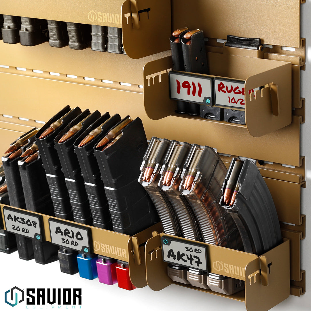 Magnetic Writable ID Patches (4-Pack)