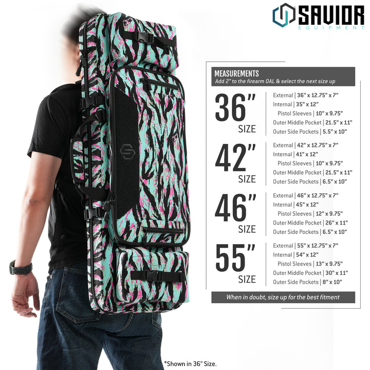 Miami Tiger Stripe - Urban Warfare - 36"/42"/46"