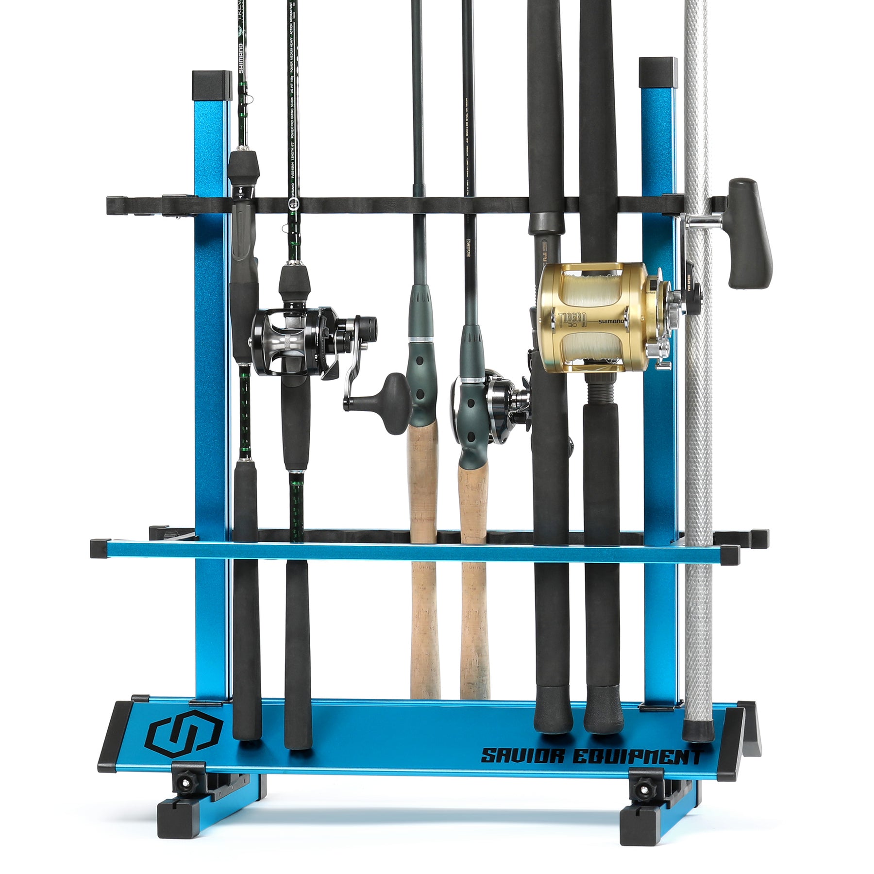 Snapper Racks Aluminum Fishing Rod Holder Rack - 24/36/48 Slots – Savior Equipment