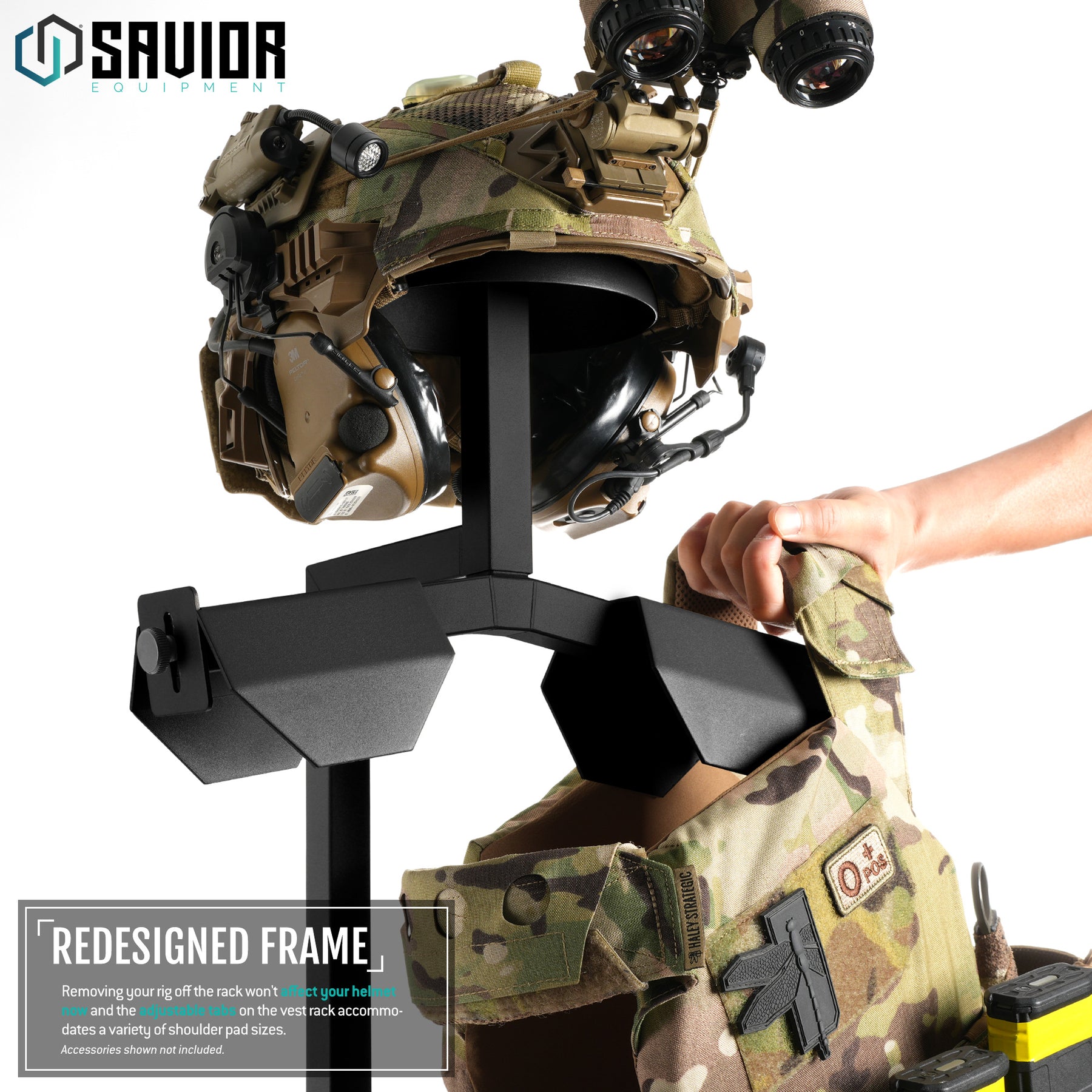 Haba Rack H.A.B Rack 2.0 - Tactical Gear Stand W/ Rifle Rack – Savior Equipment