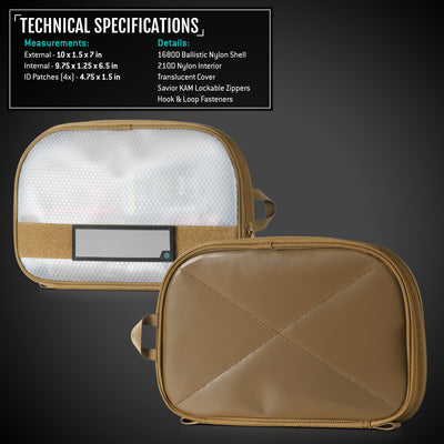 PRO Core 11x7 Pouch - 2 Pack