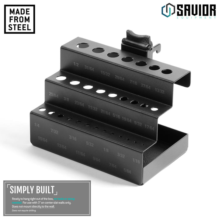 Wall Rack System - Drill Bit Rack