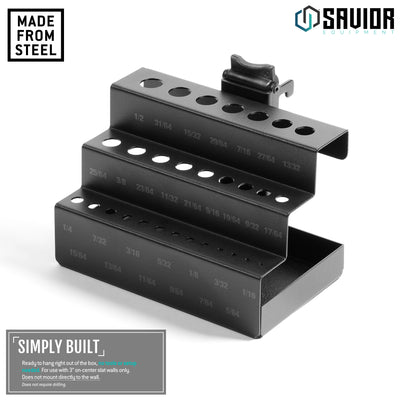 Wall Rack System - Drill Bit Rack