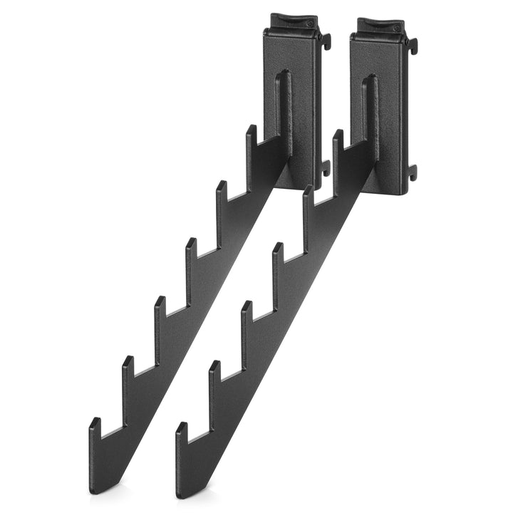 Wall Rack System - Slant Arm Clothes Rack (2-Pack)