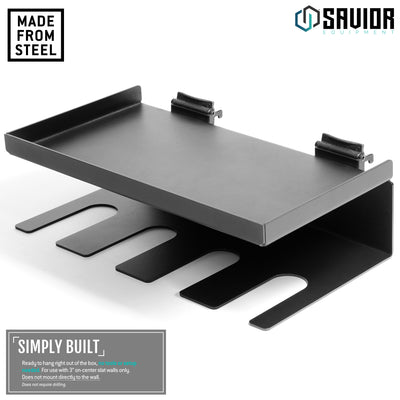 Wall Rack System - Power Drill Rack w/ Shelf