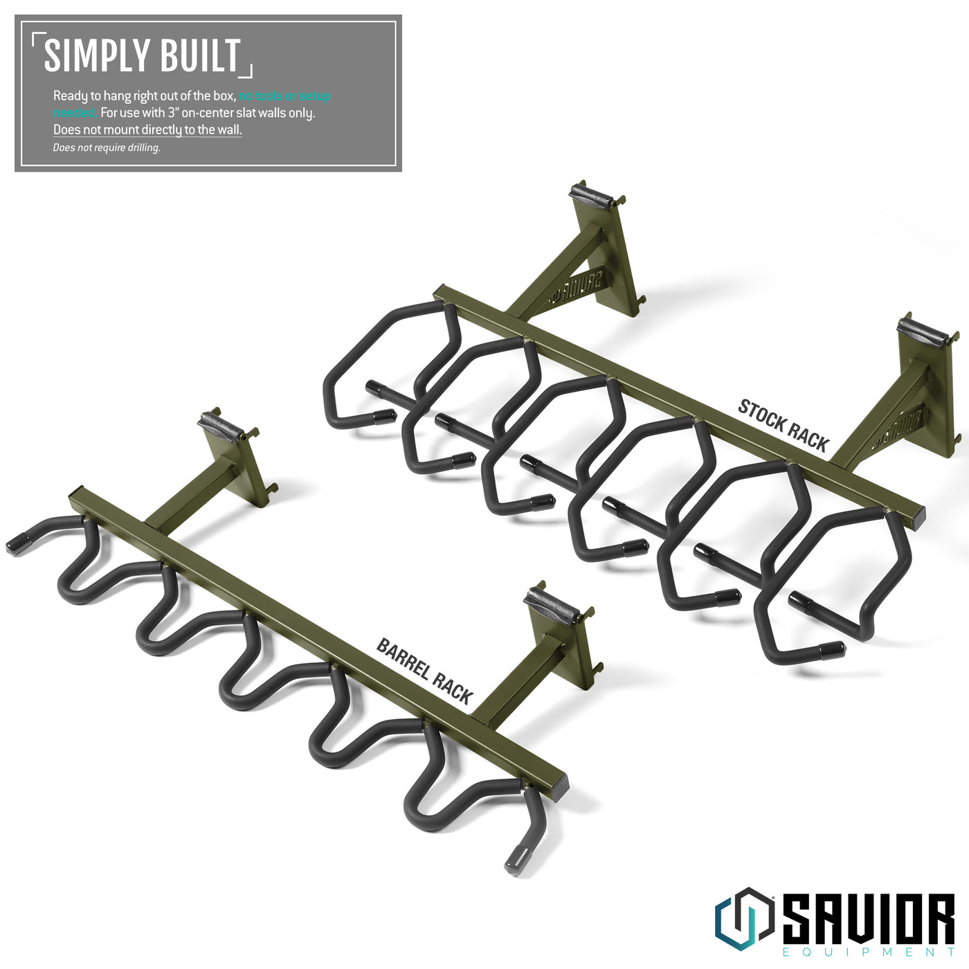 Savior Rifle Rack Lock Wall Rack System - Rifle Wall Rack – Savior Equipment
