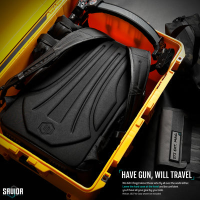 Front small pocket - If you still haven?€?t packed everything by now, no fear, the front pocket has an admin panel and an additional mesh pocket for anything left over.#color_obsidian-black