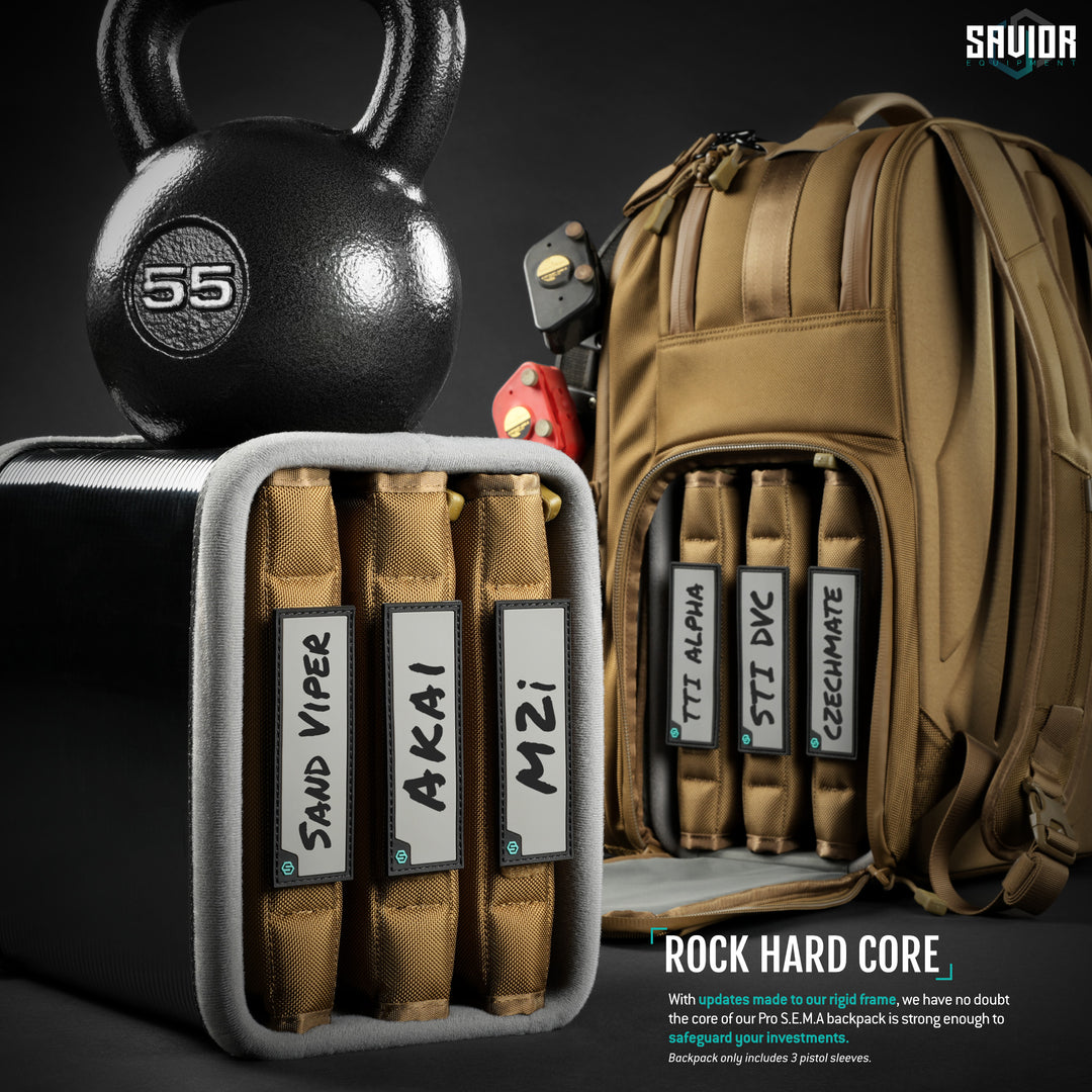 Rigid Frame - With updates made to our rigid frame, we have no doubt the core of our Pro S.E.M.A backpack is strong enough to safeguard your investments.#color_dark-fde