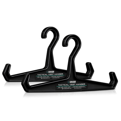 Tactical Vest Hanger - 2 Pack - Black