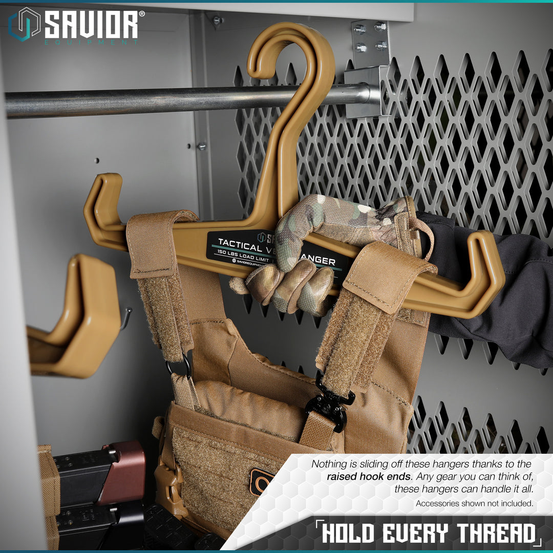 battle gear hangar Heavy Duty Vest Hanger (2-Pack) – Savior Equipment