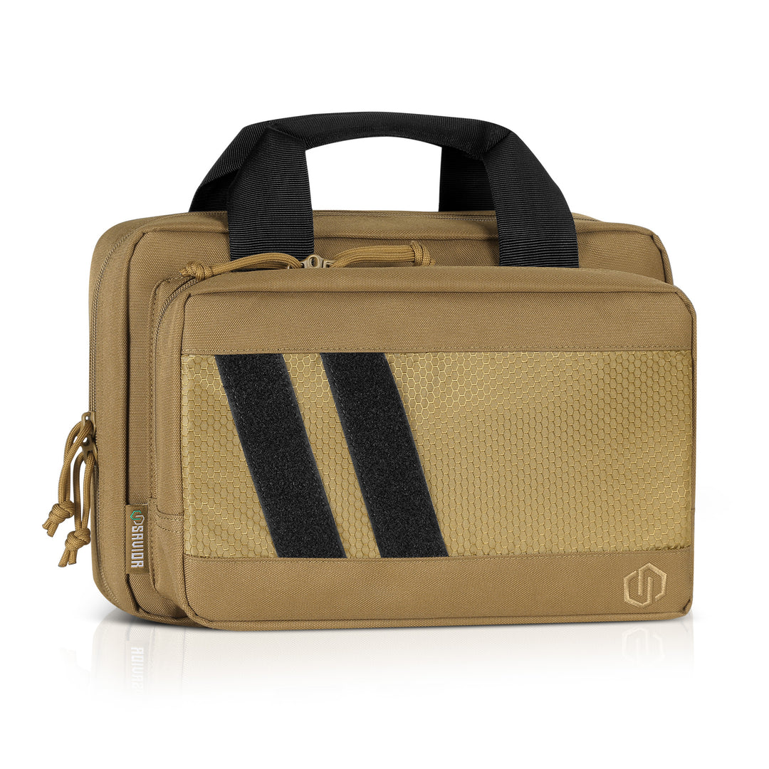 Double Pistol Bag - Specialist Series - Tan#color_dark-fde
