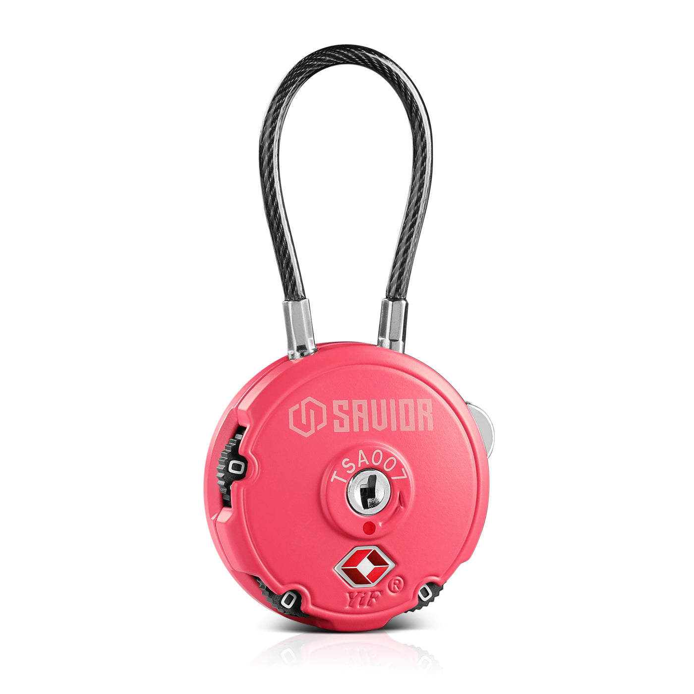 Round Cable Lock - Pink