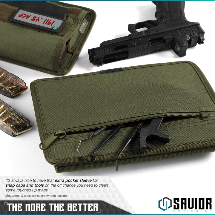 The More The Better - It?€?s always nice to have that extra pocket sleeve for snap caps and tools on the off chance you need to clean some roughed up mags. Magazines & accessories shown not included.#color_od-green
