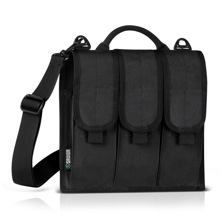 Mag Pouch - 6 Rifle - Black#color_obsidian-black