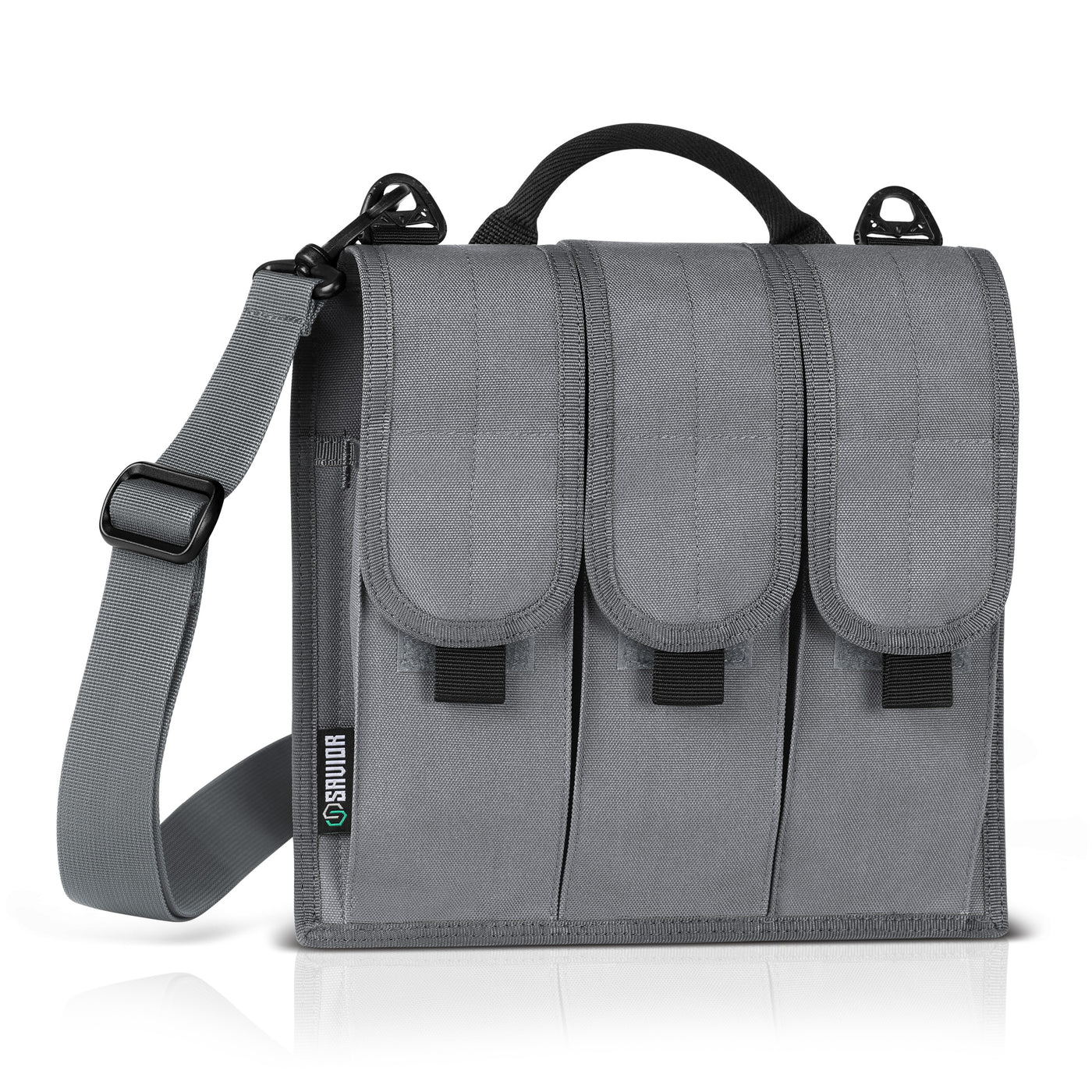 Mag Pouch - 6 Rifle - Gray