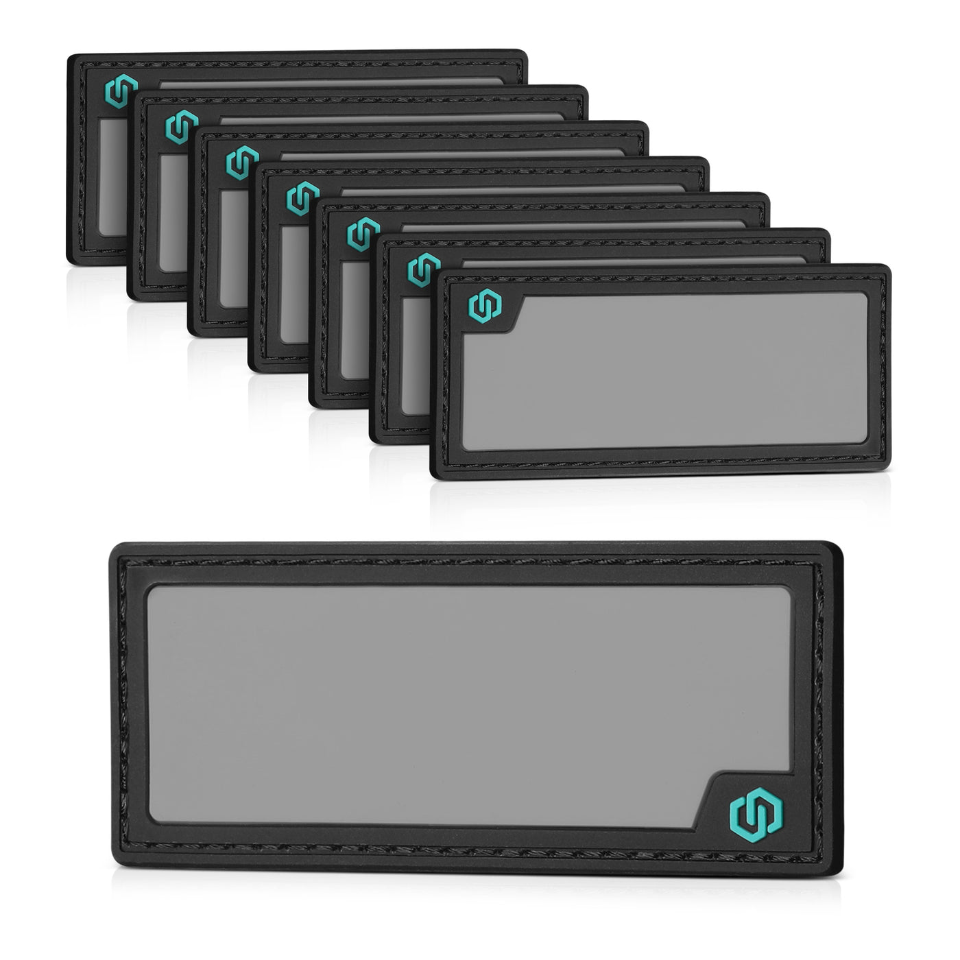 Writable ID Patches - 8 Pack