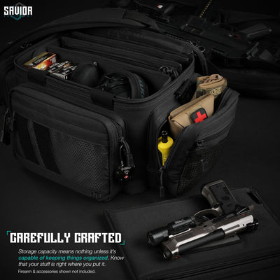 Carefully Crafted - Storage capacity means nothing unless it's capable of keeping things organized. Know that your stuff is right where you put it.#color_obsidian-black