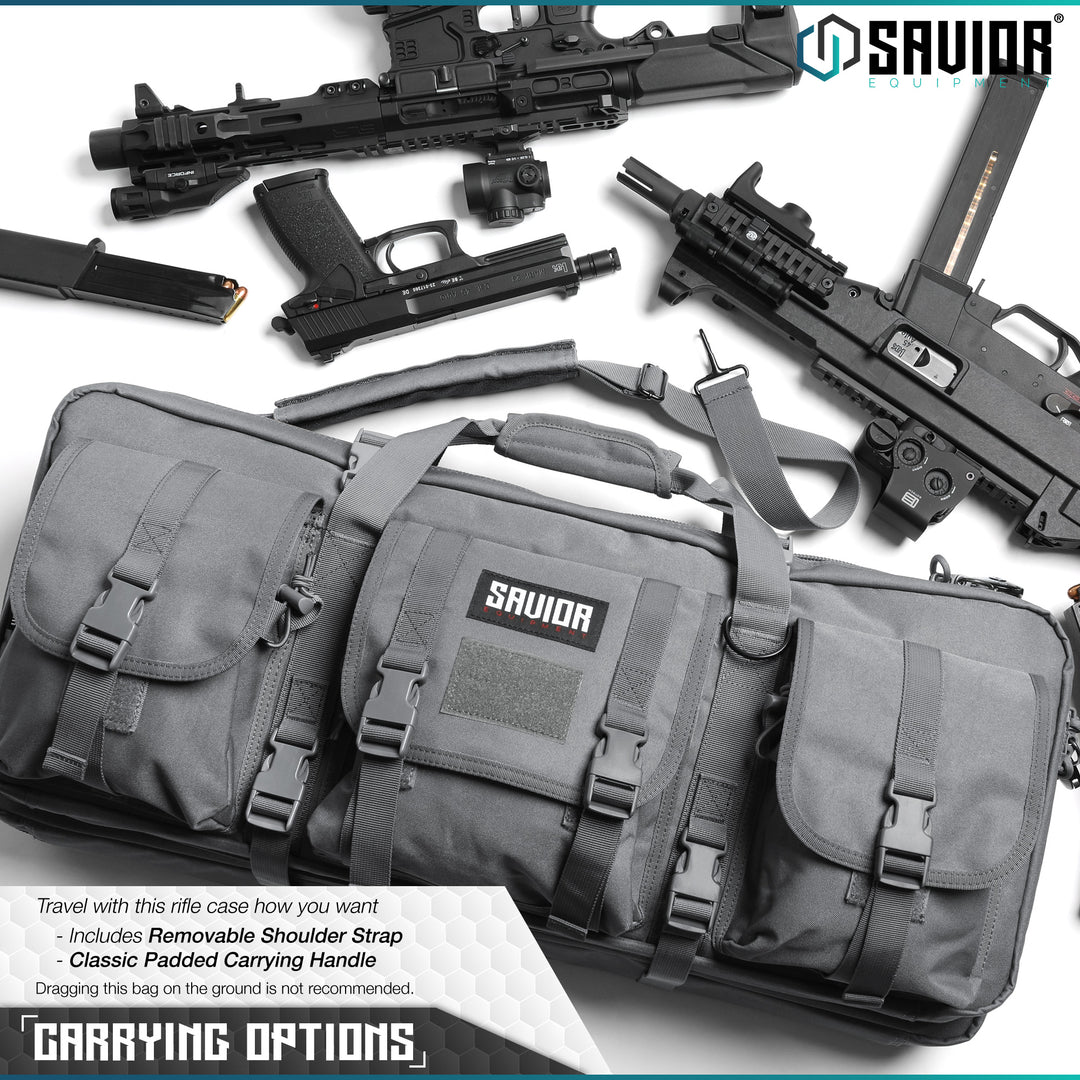 Carrying Options - Travel with this case however you want. Includes removable shoulder strap. Classic padded carrying handle. Dragging this bag on the ground is not recommended.#color_sw-gray