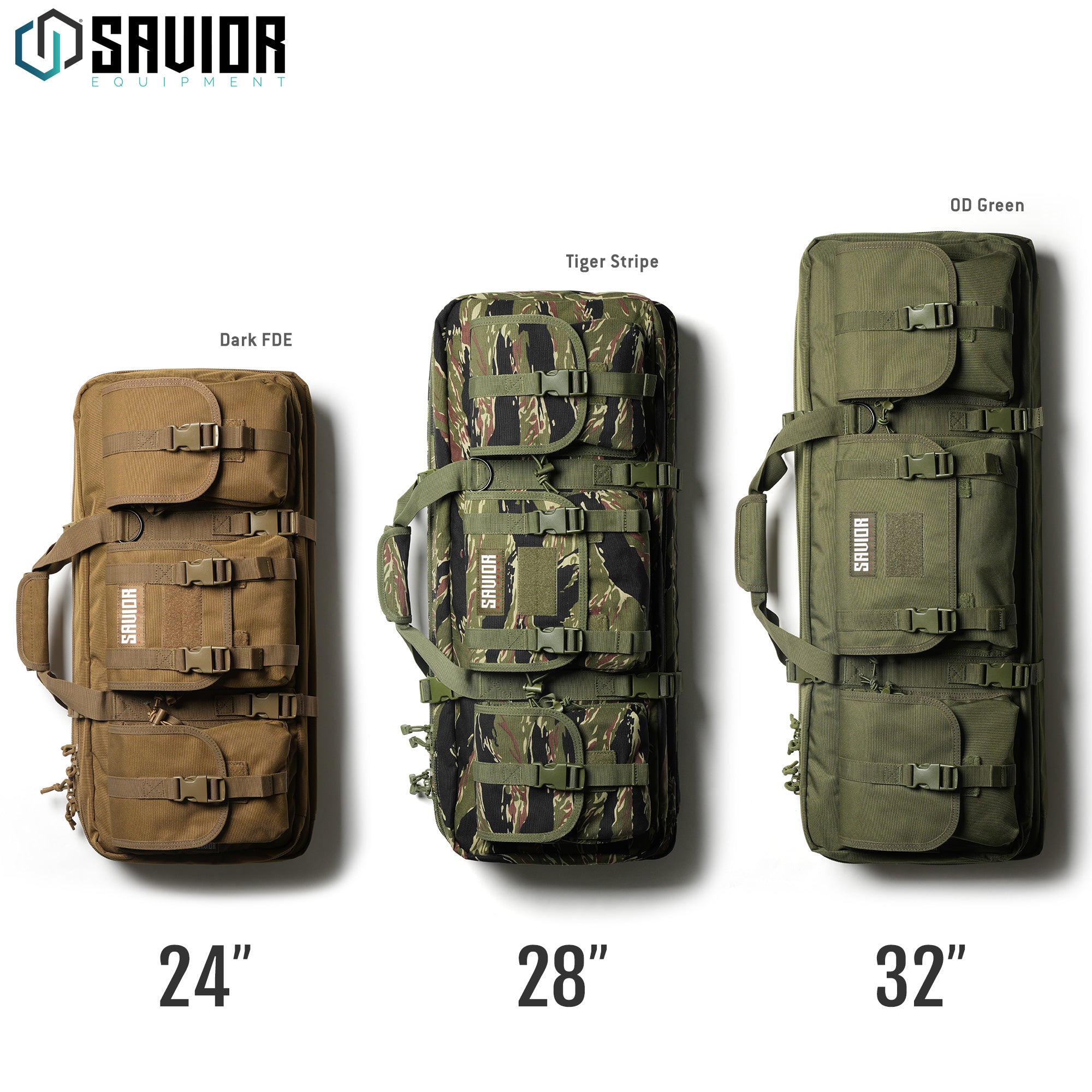 Camo American Classic Shorty Double Rifle Bag - 24