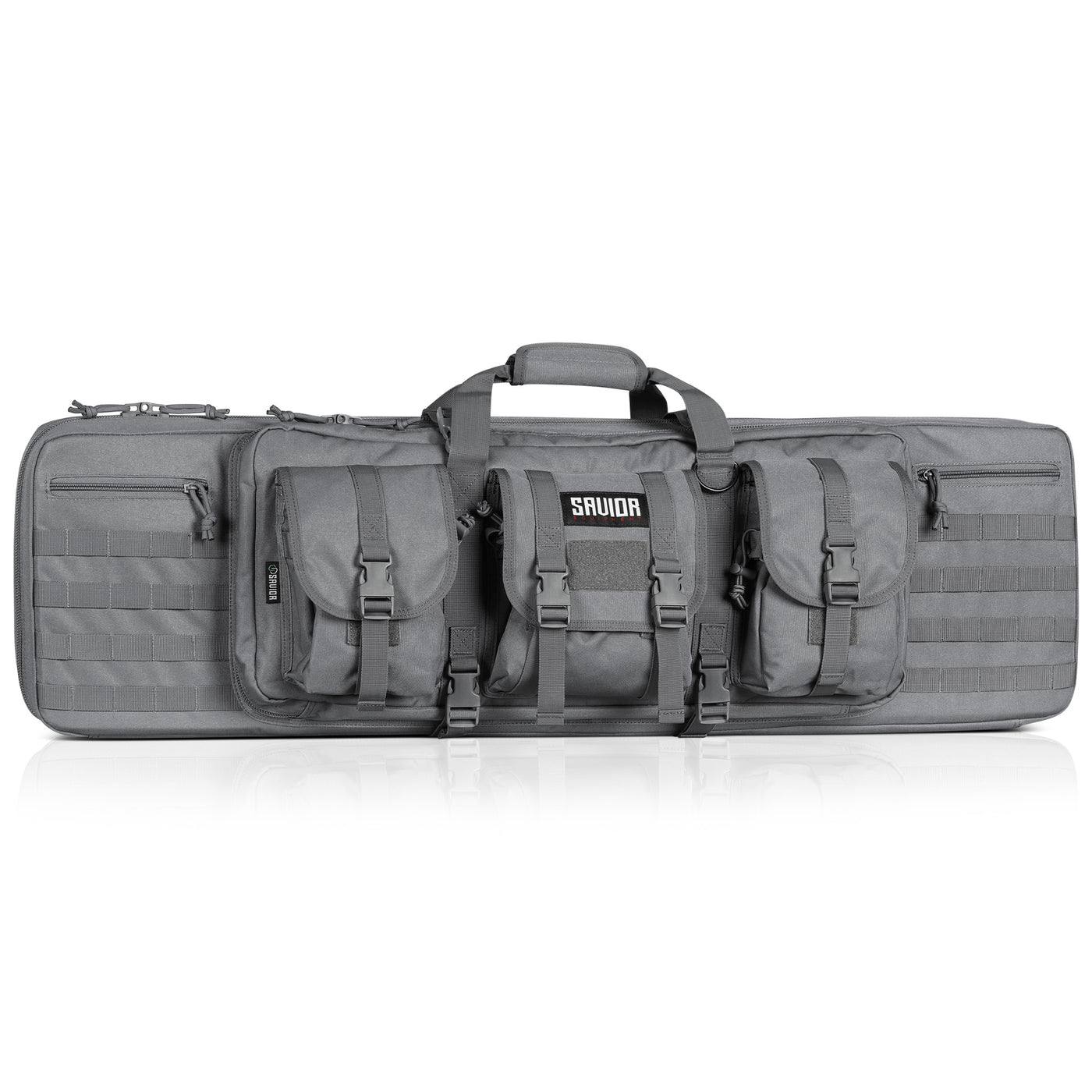 Double Rifle Bag - American Classic - 42" Gray