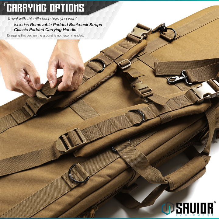 Carrying Options - Travel with this case however you want. Includes removable padded backpack straps. Classic padded carrying handle. Dragging this bag on the ground is not recommended.#color_dark-fde