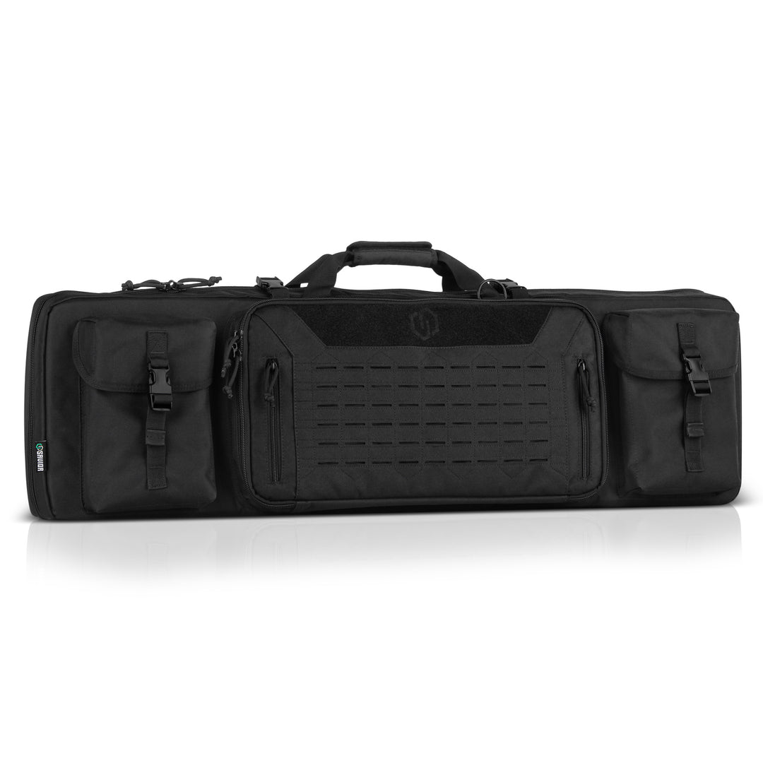 Double Rifle Bag - Urban Warfare - 42" Black#color_obsidian-black