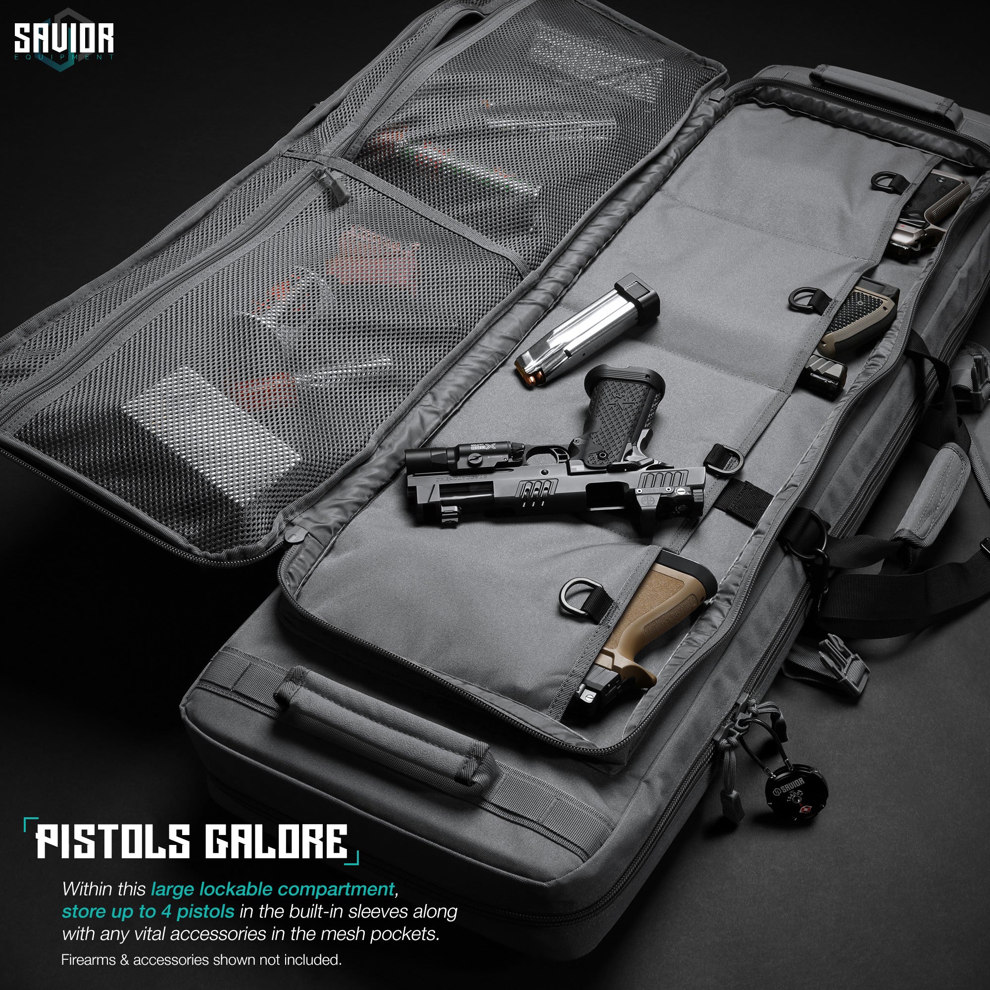 SAVIOR Specialist 36インチタクティカルダブルライフルバッグ Specialist Double Rifle Case - 36
