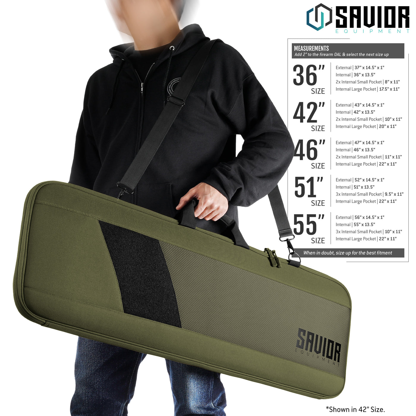 Specialist Single Rifle Case - 36"/42"/46"/51"/55"