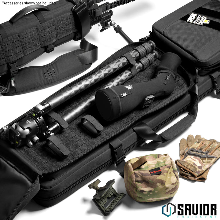 Single Rifle Bag - Specialist Series - LRP - Black#color_obsidian-black