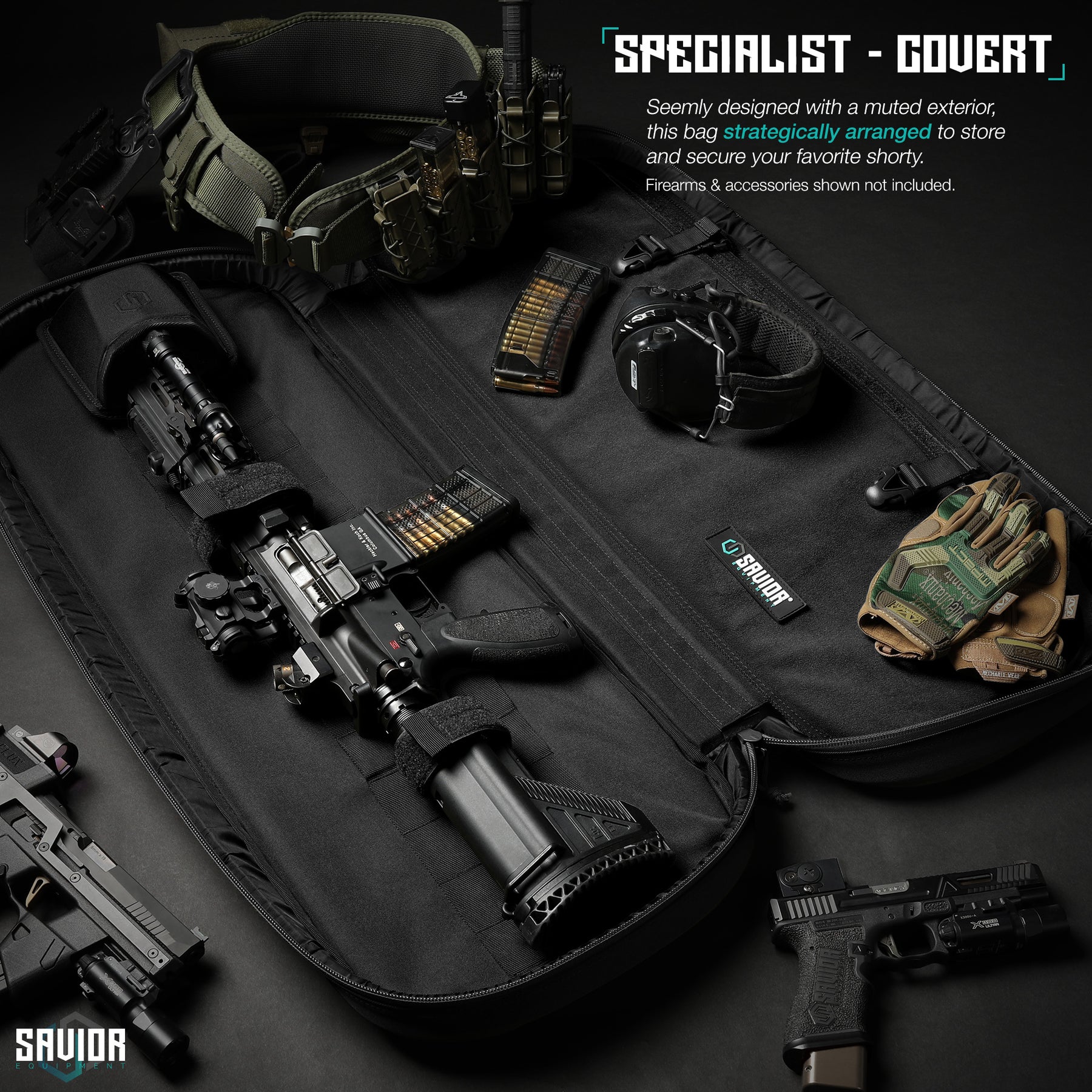 Savior Coffin Covert Single Rifle Case-726