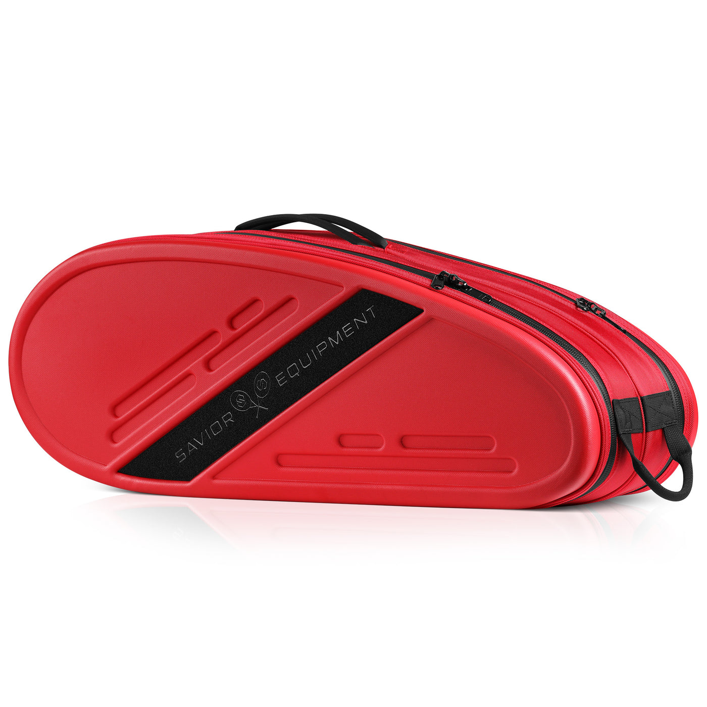 Tennis Rifle Bag - Racket Logo - Red