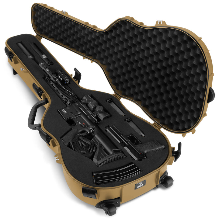 Rifle Case - Guitar - Tan#color_ral-8000-tan