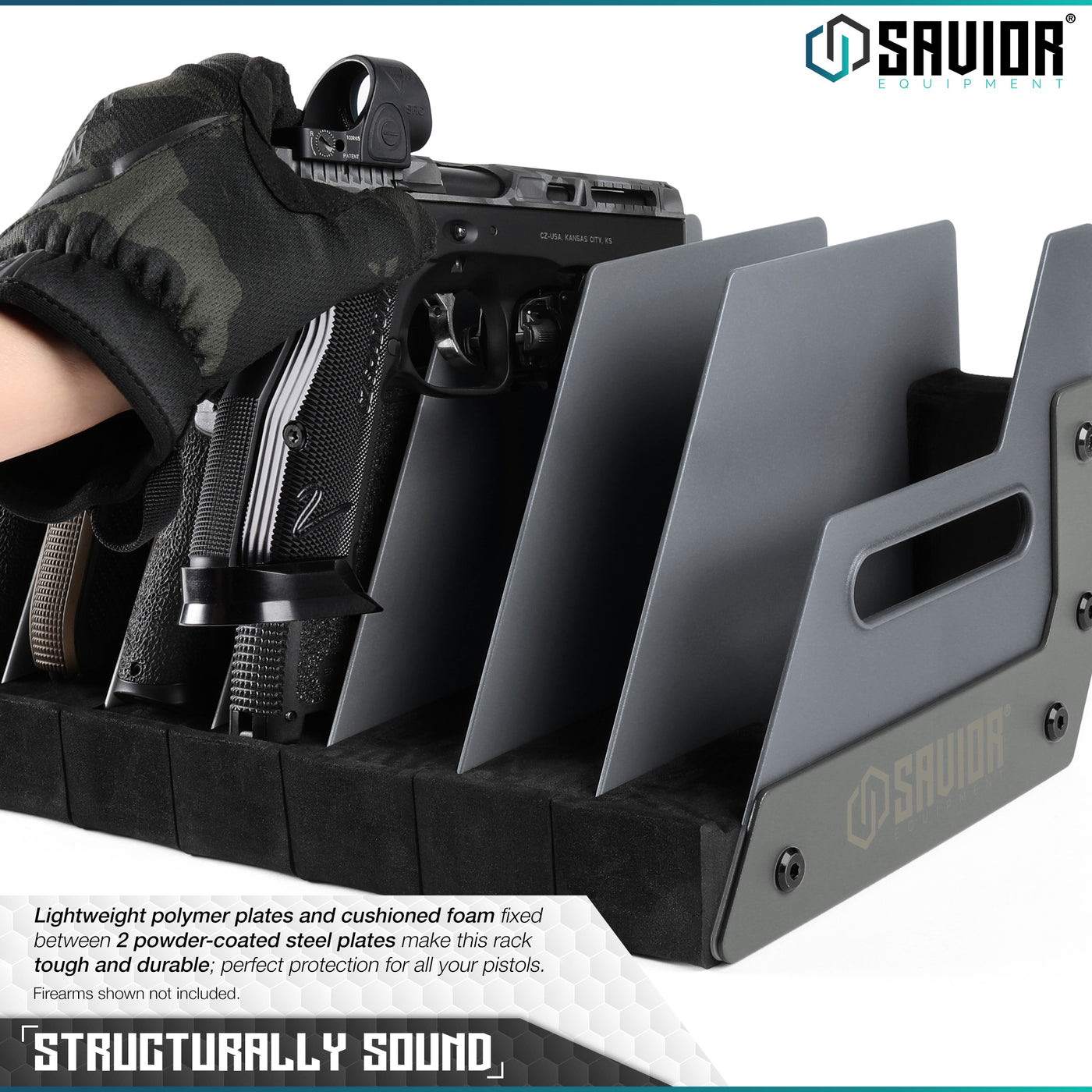 Pistol Rack - 4/6/8/12 Slots – Savior Equipment