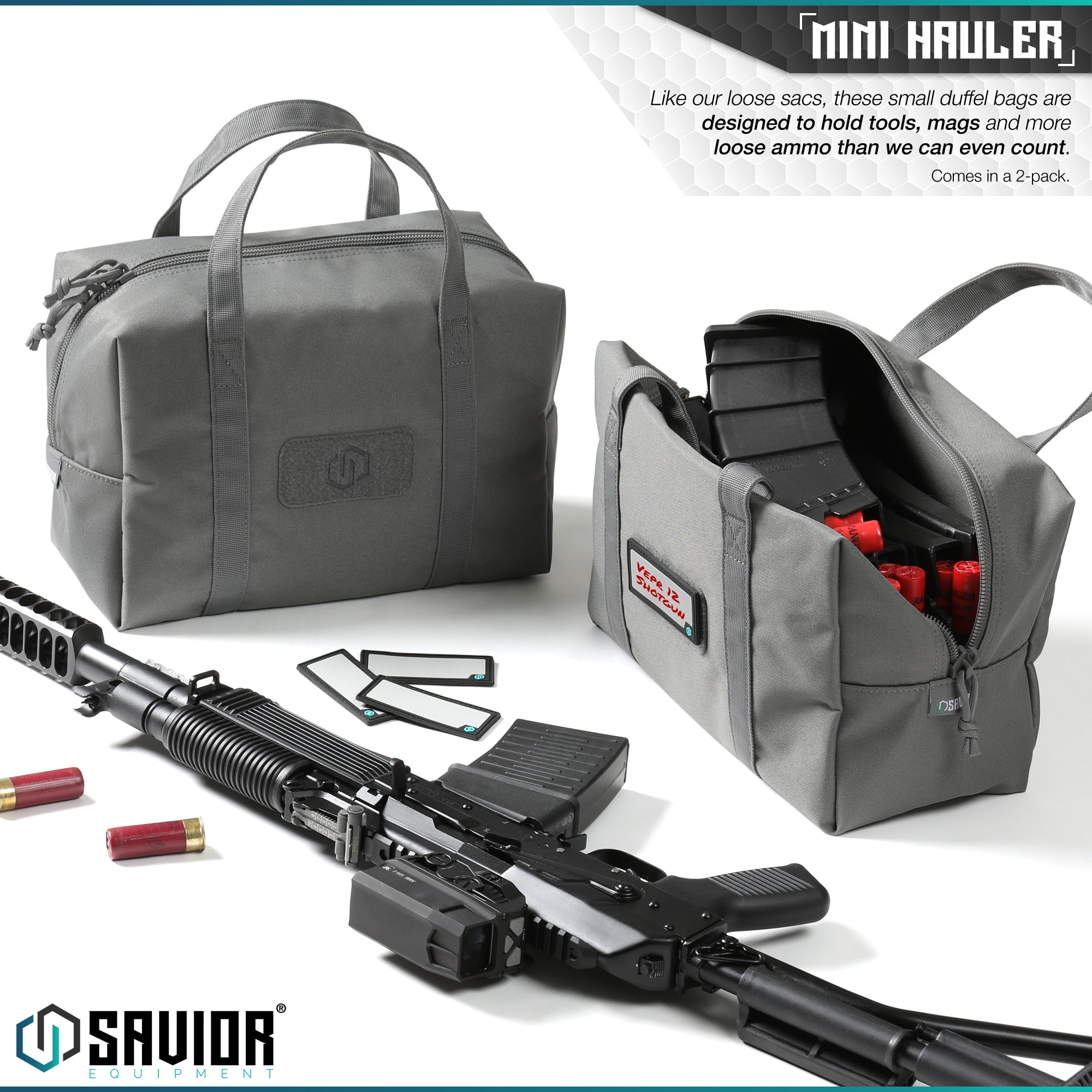 Mini Hauler Duffle Bag (2-Pack) – Savior Equipment