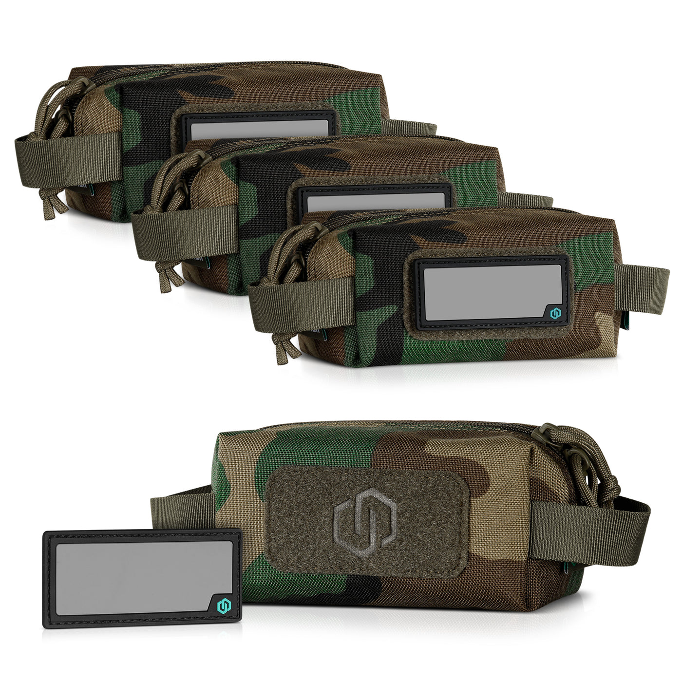 Loose Sac - Ammo Bag Small - M81 Woodland Camo - 4-Pack