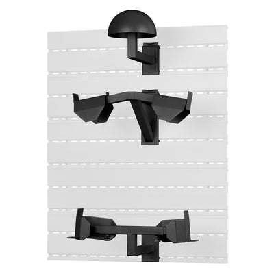 Wall Rack System Attachment - Tactical Gear Rack - Black#color_obsidian-black