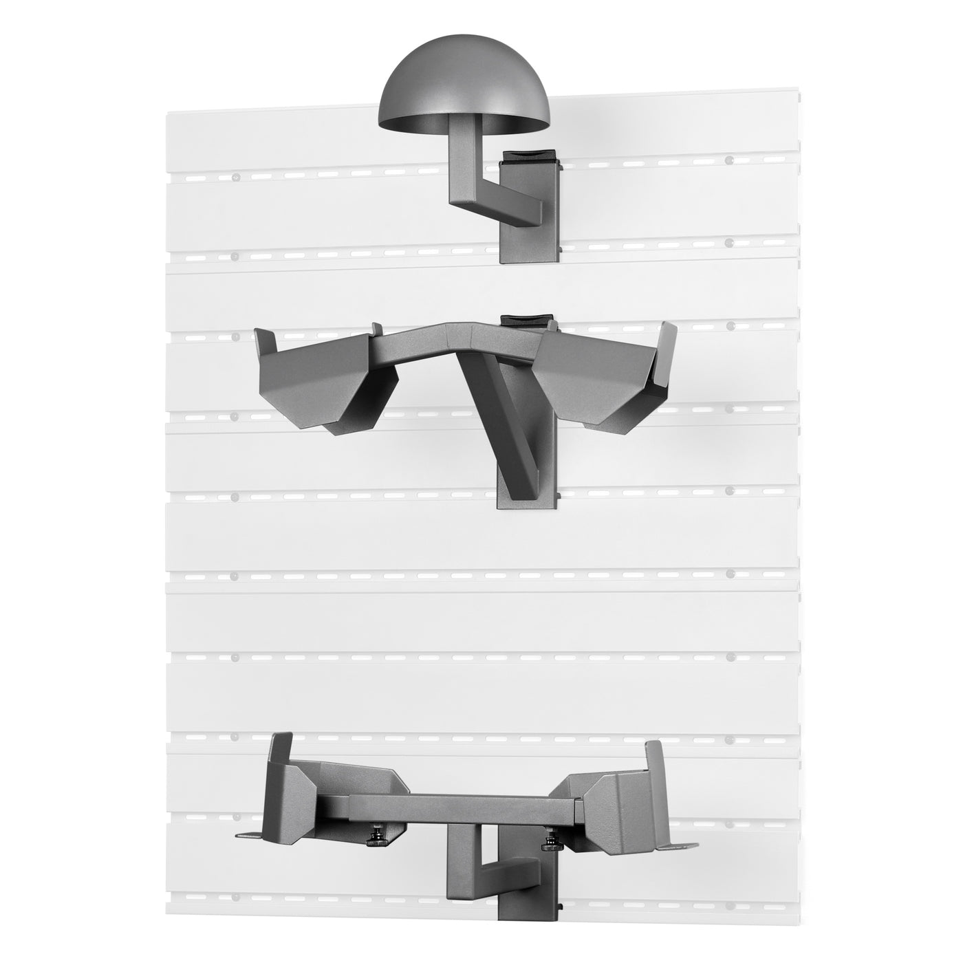 Wall Rack System Attachment - Tactical Gear Rack - Gray#color_sw-gray