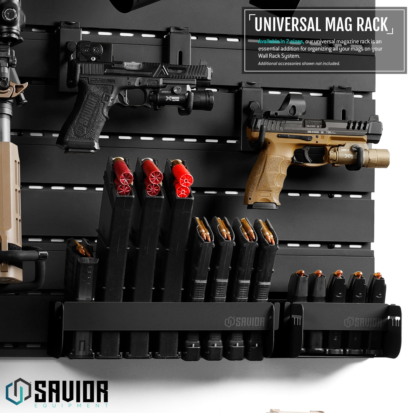 Wall Rack System - Universal Mag Holder – Savior Equipment