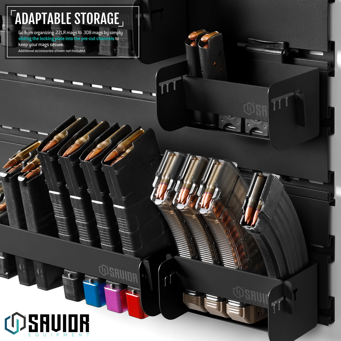 Wall Rack System - Universal Mag Holder