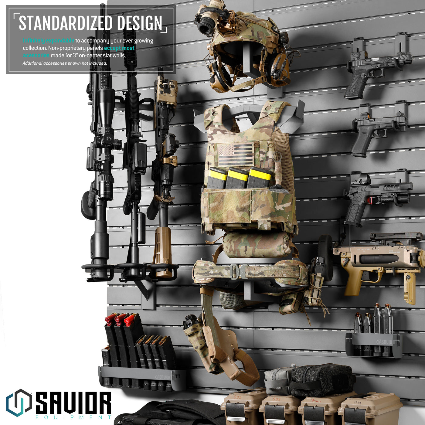 Wall Rack System - Universal Mag Holder